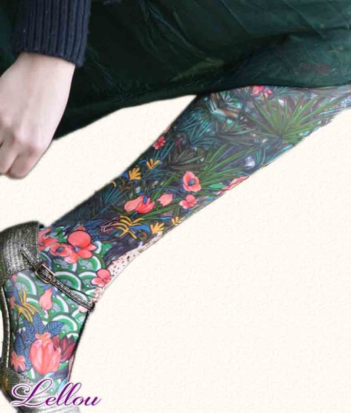 Collants Marie Antoilette Graouuu, 50 Deniers. Pour toutes les filles qui n'en font qu'à leur tête! Bas, Panty, Drôles amusants Originaux Illustrations Créateur