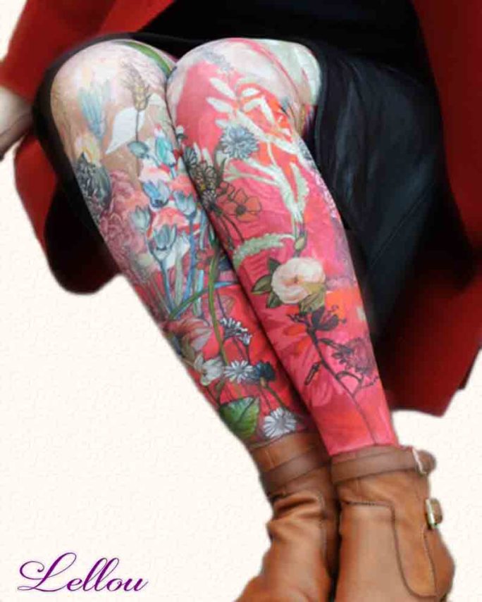 Collants Marie Antoilette Praline, 50 Deniers. Pour toutes les filles qui n'en font qu'à leur tête! Bas, Panty, Drôles amusants Originaux Illustrations Créateur