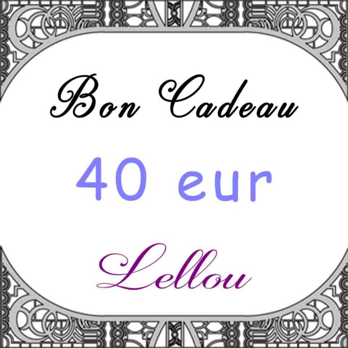 Bon-Cadeau Lellou - 40eur