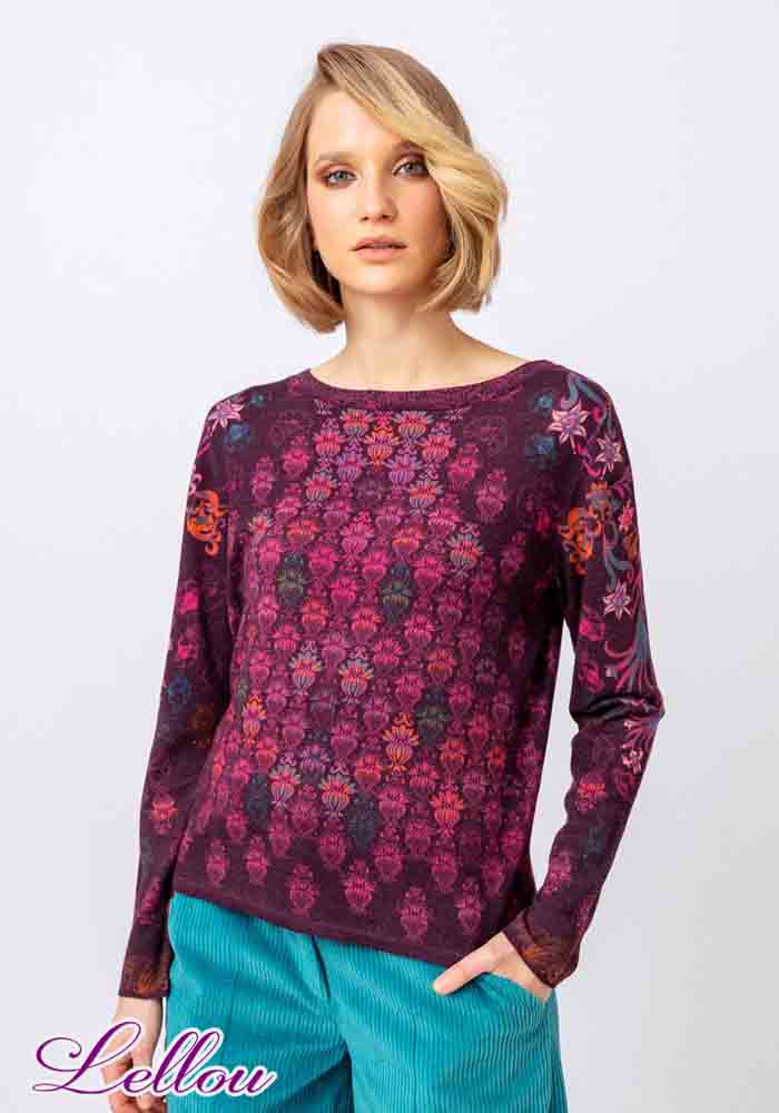 Pull Ivko 212733  Framboise Collection Serbe de vêtements tissés et tricotés haut de gamme. Gilets originaux et colorés.