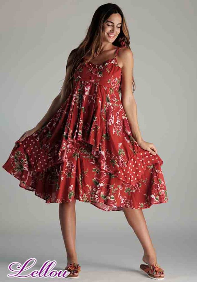Top Rhum Raisin Audrey 17 Bohème Boho Romantique Bohemian Gipsy. Foulard assorti dans le thème Audrey Rhum Raisin.