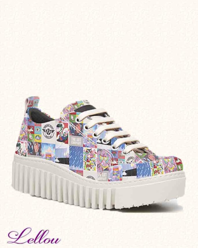 Lellou Ethique Art Chaussures Baskets